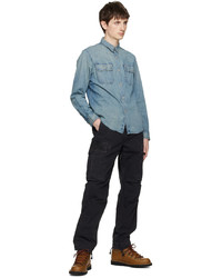 Camicia di jeans grigia di RRL