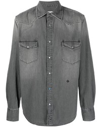 Camicia di jeans grigia di Jacob Cohen