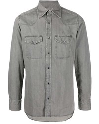 Camicia di jeans grigia di Tom Ford