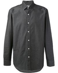 Camicia di jeans grigio scuro di Hardy Amies