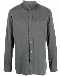 Camicia di jeans grigio scuro di Tom Ford