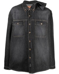 Camicia di jeans grigio scuro di Y/Project