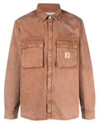 Camicia di jeans marrone di Carhartt WIP