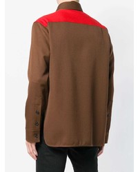 Camicia di jeans marrone di Calvin Klein 205W39nyc