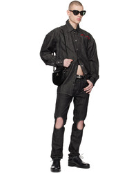 Camicia di jeans nera di Vivienne Westwood