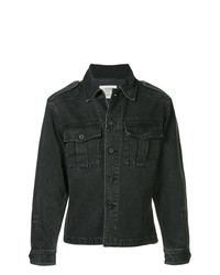 Camicia di jeans nera di Kent & Curwen
