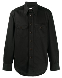 Camicia di jeans nera di Lemaire