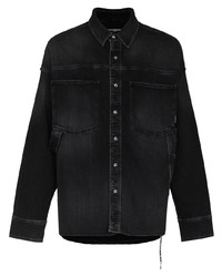 Camicia di jeans nera di Mastermind Japan