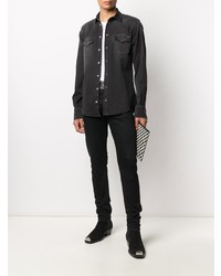 Camicia di jeans nera di Dolce & Gabbana