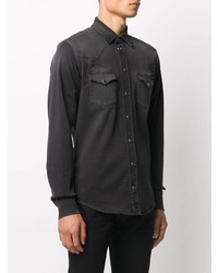 Camicia di jeans nera di Dolce & Gabbana