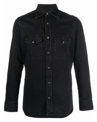 Camicia di jeans nera di Tom Ford
