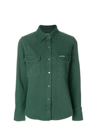 Camicia di jeans verde di Calvin Klein Jeans