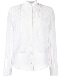 Camicia di pizzo bianca di Givenchy