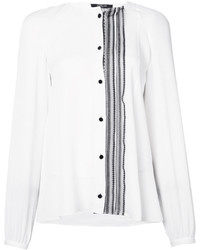 Camicia di seta bianca di Derek Lam