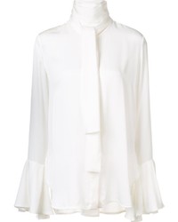 Camicia di seta bianca di Ellery