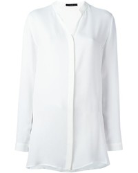 Camicia di seta bianca di Etro