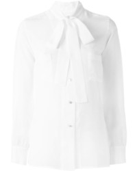 Camicia di seta bianca di Golden Goose Deluxe Brand