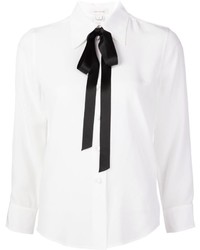 Camicia di seta bianca di Marc Jacobs