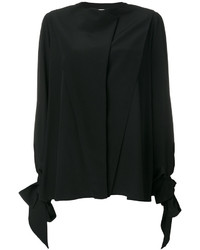 Camicia di seta nera di Givenchy