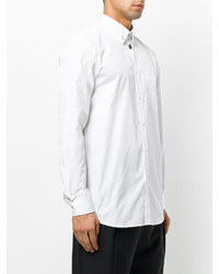 Camicia elegante a fiori bianca di Givenchy