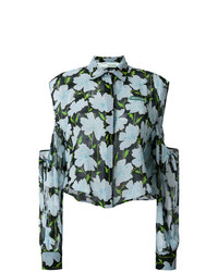 Camicia elegante a fiori multicolore di Off-White