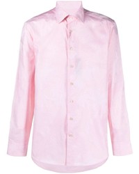Camicia elegante a fiori rosa di Etro