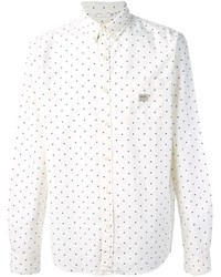 Camicia elegante a pois bianca e nera di Denim & Supply Ralph Lauren