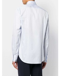 Camicia elegante a pois bianca di Dell'oglio