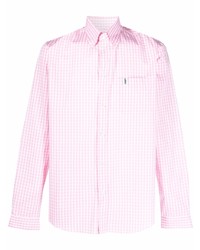 Camicia elegante a quadretti rosa di MACKINTOSH