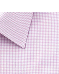 Camicia elegante a quadretti rosa di Tom Ford