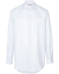 Camicia elegante a righe verticali bianca di Gucci