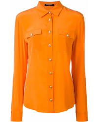 Camicia elegante arancione di Balmain