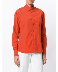 Camicia elegante arancione di Tomas Maier