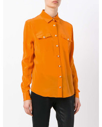 Camicia elegante arancione di Balmain