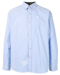Camicia elegante azzurra di AAPE BY A BATHING APE