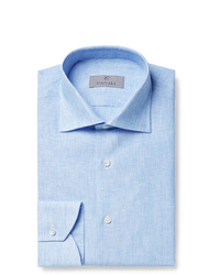 Camicia elegante azzurra di Canali