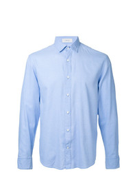 Camicia elegante azzurra di Cerruti 1881