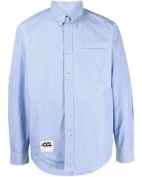 Camicia elegante azzurra di Chocoolate