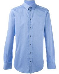 Camicia elegante azzurra di Dolce & Gabbana