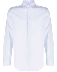Camicia elegante azzurra di Emporio Armani