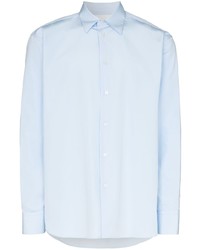 Camicia elegante azzurra di Jil Sander