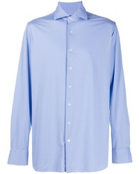 Camicia elegante azzurra di Lardini