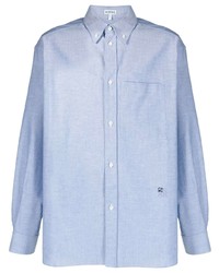 Camicia elegante azzurra di Loewe