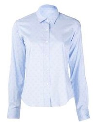 Camicia elegante azzurra di Lucien Pellat-Finet