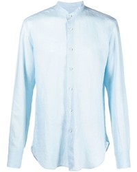 Camicia elegante azzurra di PENINSULA SWIMWEA
