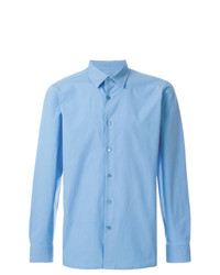 Camicia elegante azzurra di Raf Simons