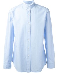 Camicia elegante azzurra di Salvatore Piccolo