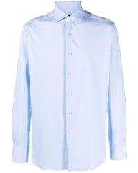 Camicia elegante azzurra di Xacus