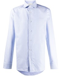 Camicia elegante azzurra di Z Zegna