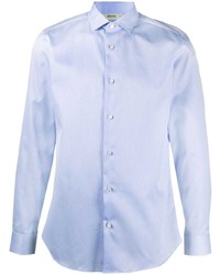 Camicia elegante azzurra di Z Zegna